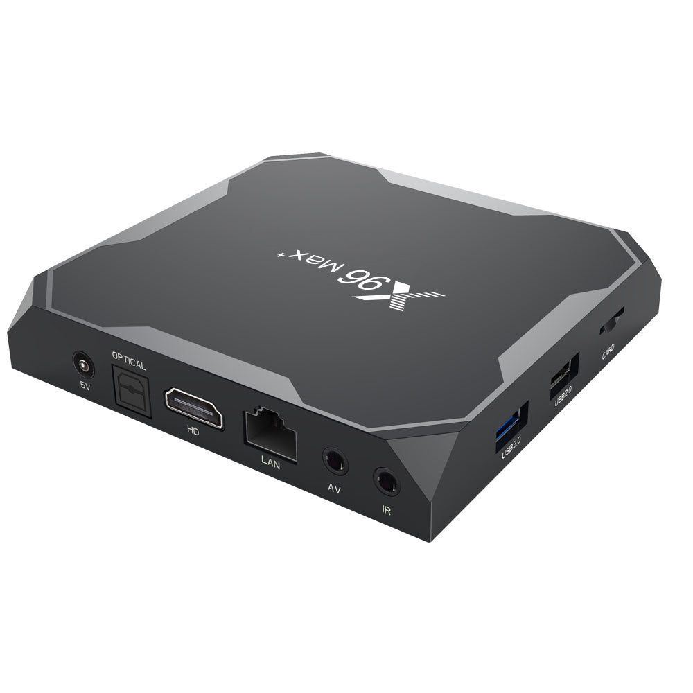 X96 MAX Amlogic S905X3 Quad Core Android 9.0 TV Box Bluetooth WiFi Media Player 4 32GB X96 MAX Amlogic S905X3 Quad Core Android 9.0 TV Box Bluetooth WiFi Media Player 4 32GB